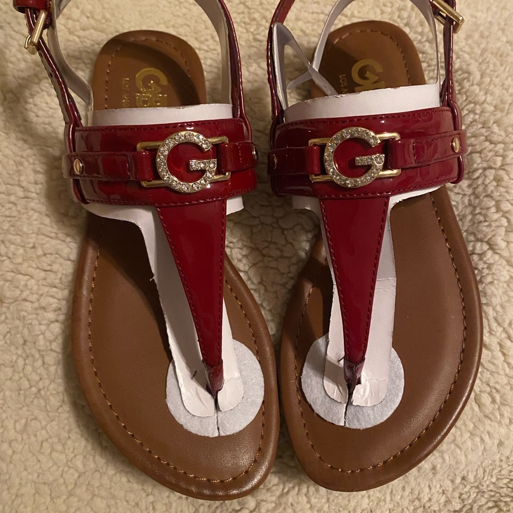 G by guess thong sandals